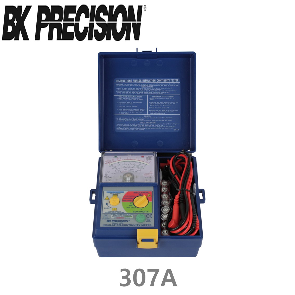 [ BK Precision ] 307A  아날로그 절연저항계