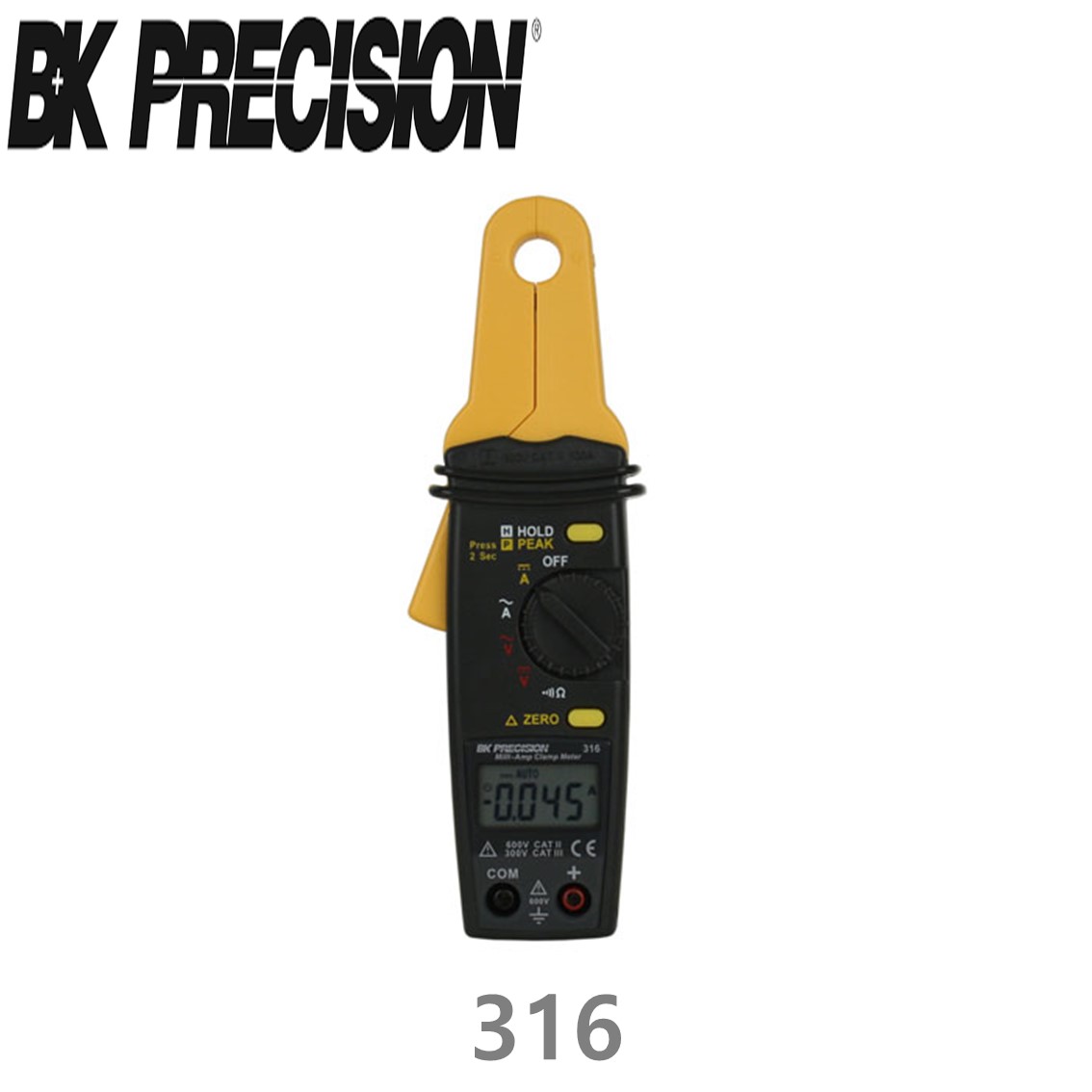 [ BK Precision ] BK316  미니 AC/DC 클램프미터