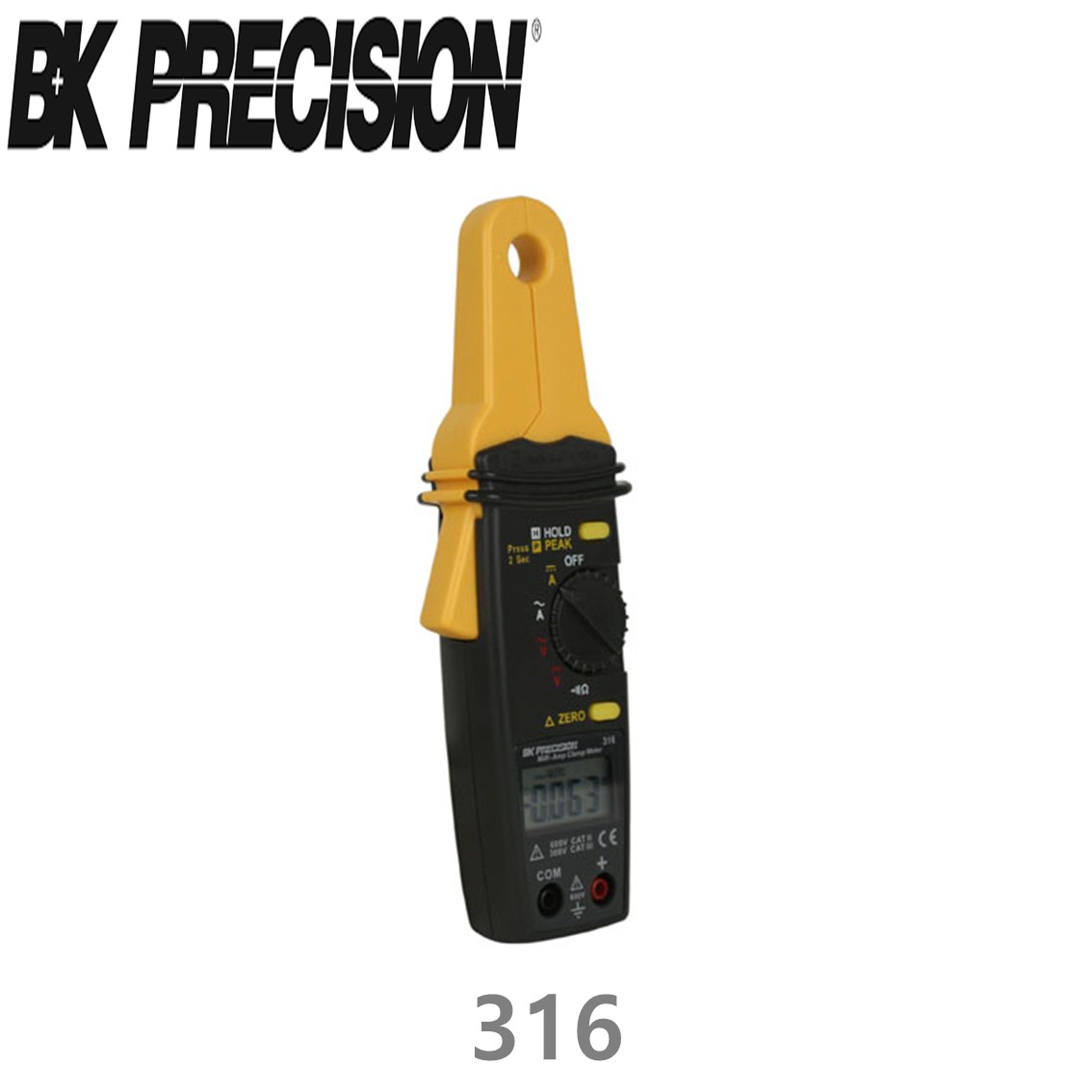 [ BK Precision ] BK316  미니 AC/DC 클램프미터