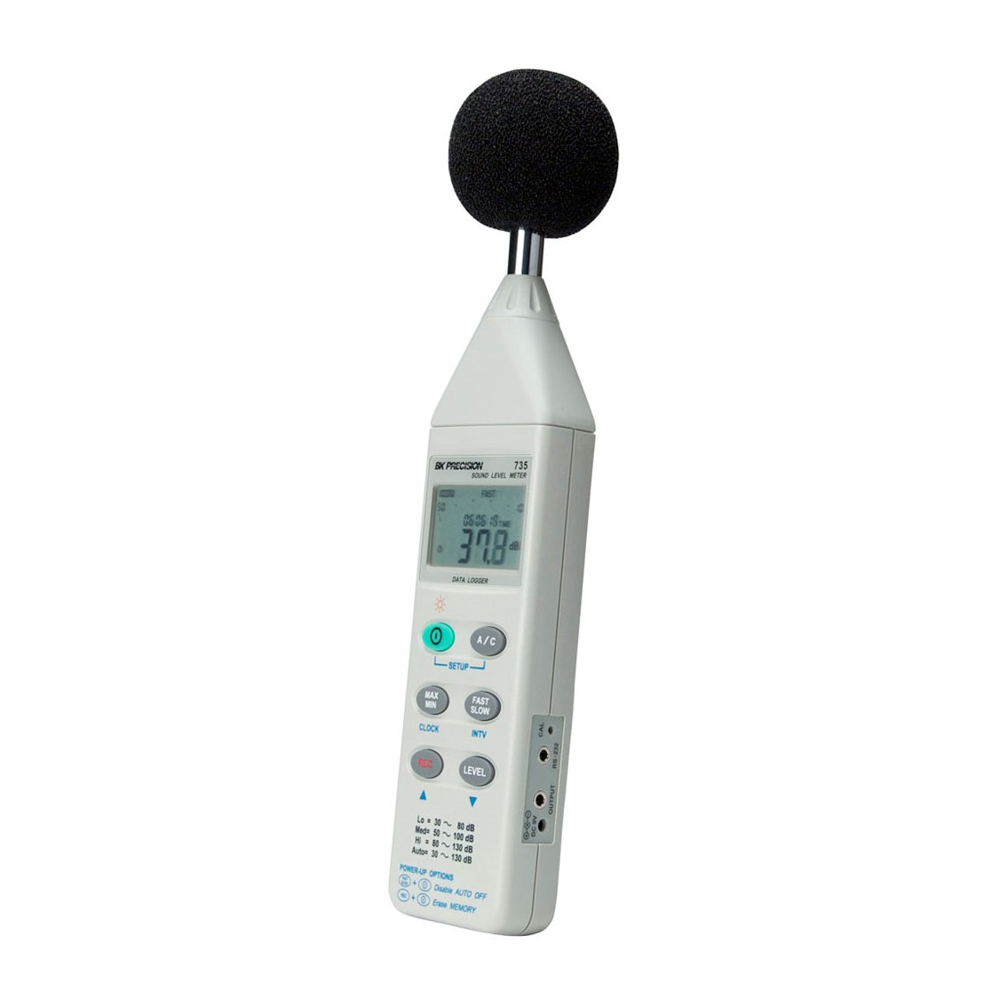 BK PRECISION 735 소음계 32K 데이터 로거 디지털 사운드 레벨미터
