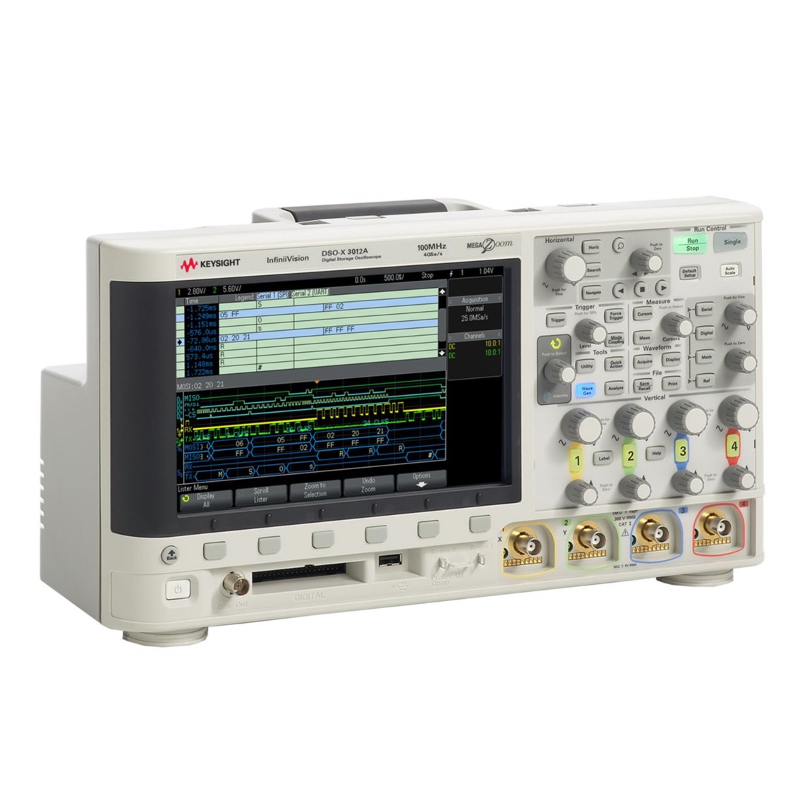 [ KEYSIGHT ] DSOX3012A  2채널/100MHz 디지털 오실로스코프