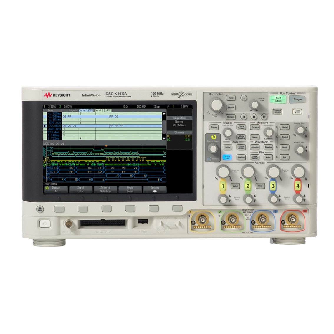 [ KEYSIGHT ] DSOX3012A  2채널/100MHz 디지털 오실로스코프