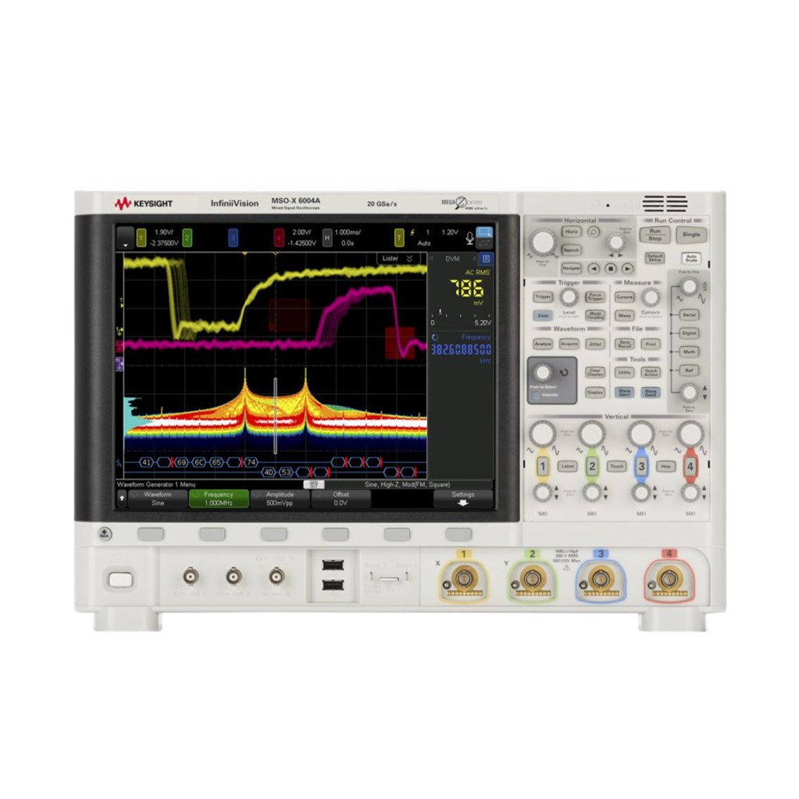 [ KEYSIGHT ] MSOX6004A  4채널/1GHz/디지탈16채널  혼합신호 디지탈 오실로스코프