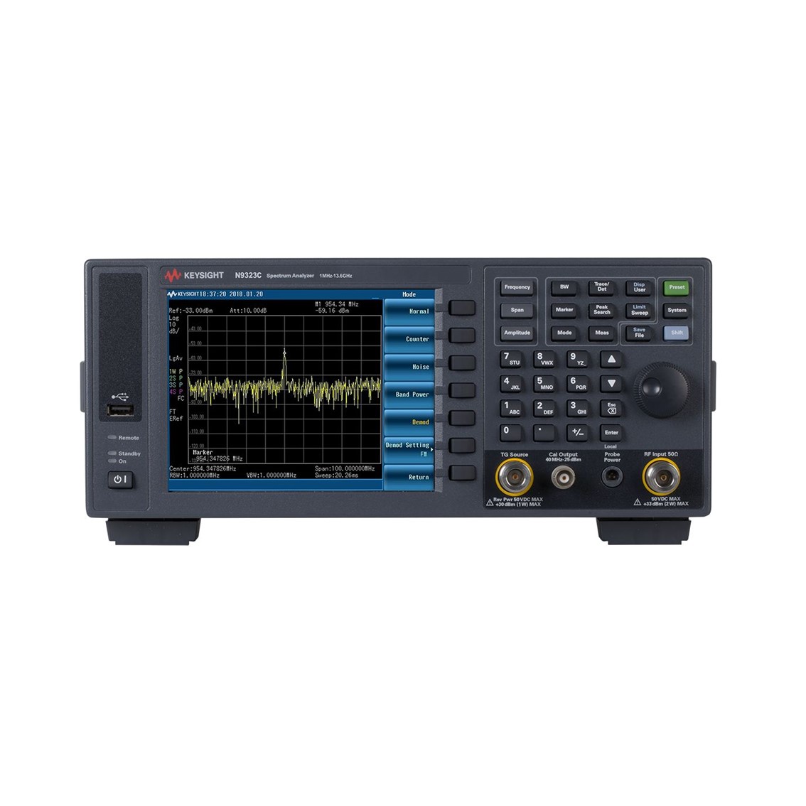 [ KEYSIGHT ] N9323C  스펙트럼 분석기 1MHz~13.6GHz