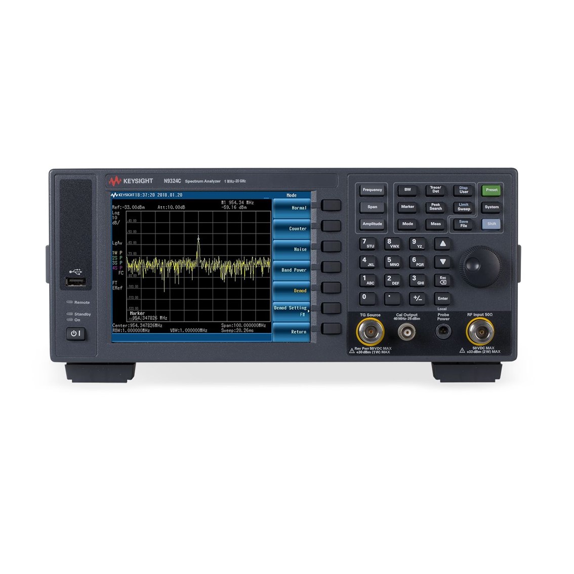 [ KEYSIGHT ] N9324C  스펙트럼 분석기 1MHz~20GHz