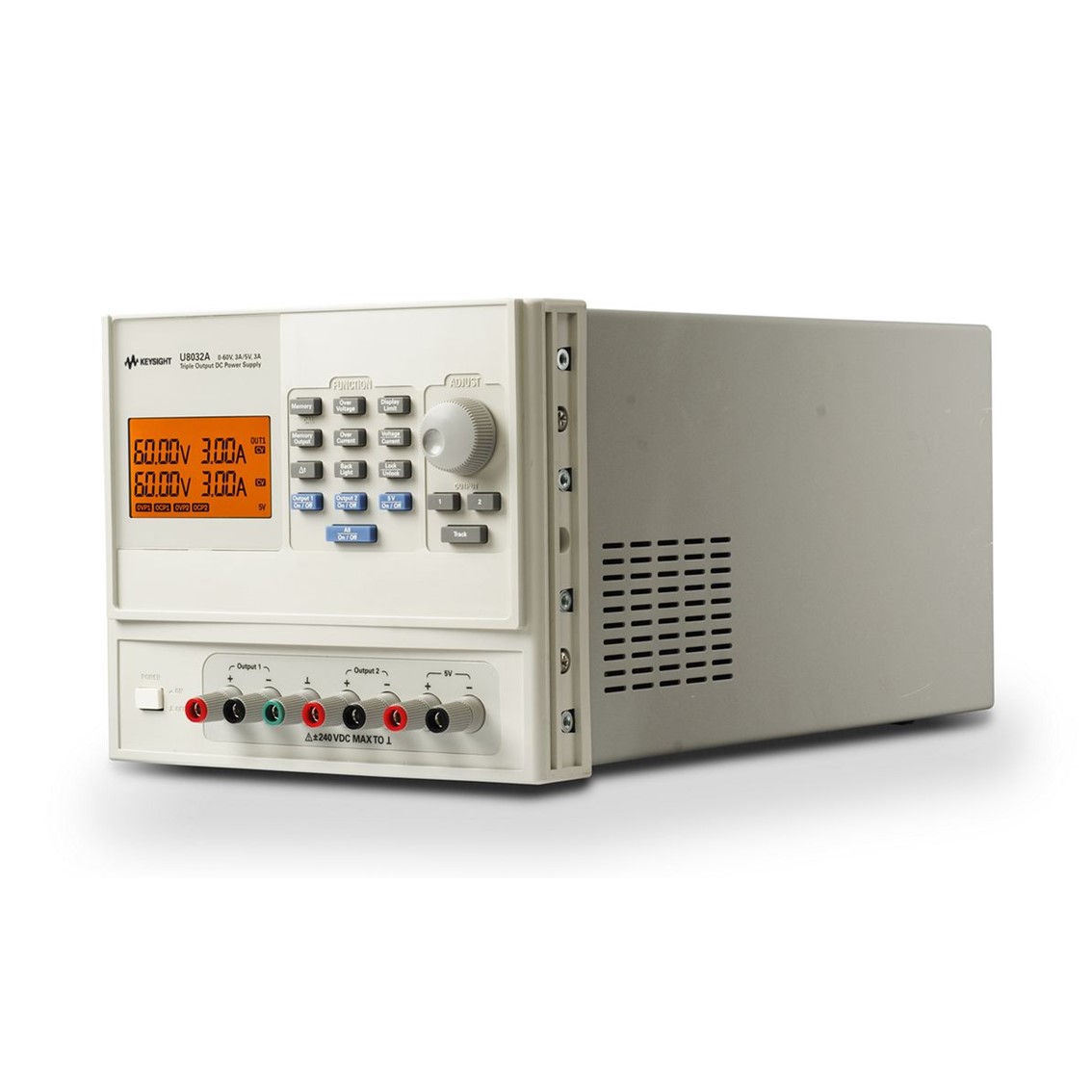 [ KEYSIGHT ] U8031A  DC전원공급기 30V/6A(2x), 5V/3A/375W DC파워서플라이