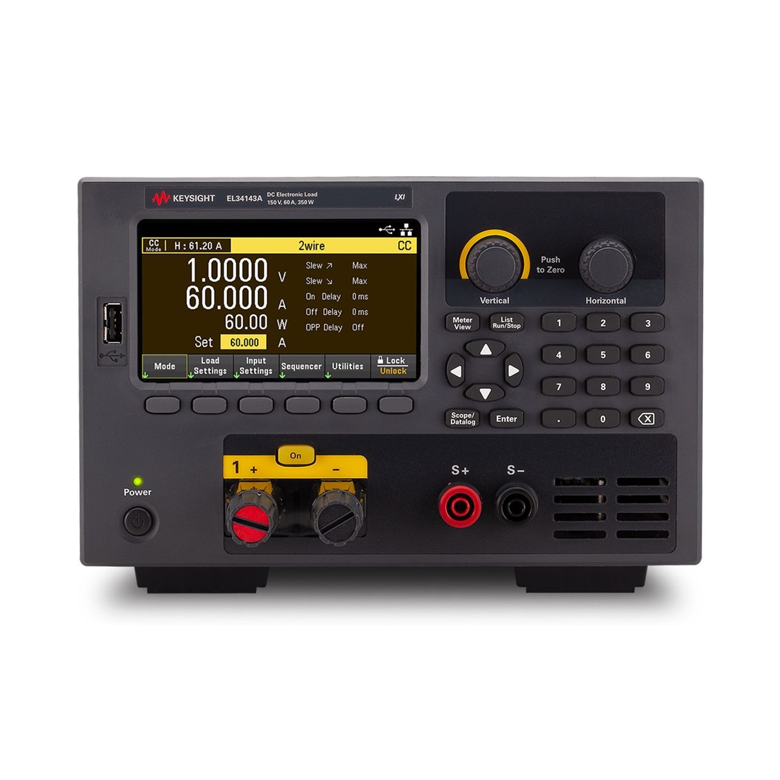 [ KEYSIGHT ] EL34143A DC 전자로드 150V/60A/350W DC전자로드