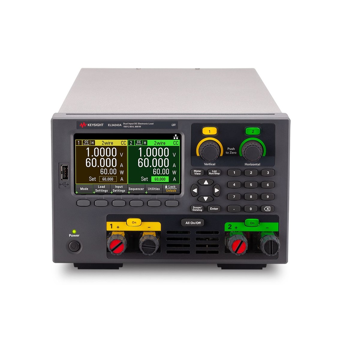 [ KEYSIGHT ] EL34243A DC 전자로드 150V/60A/300W DC전자로드