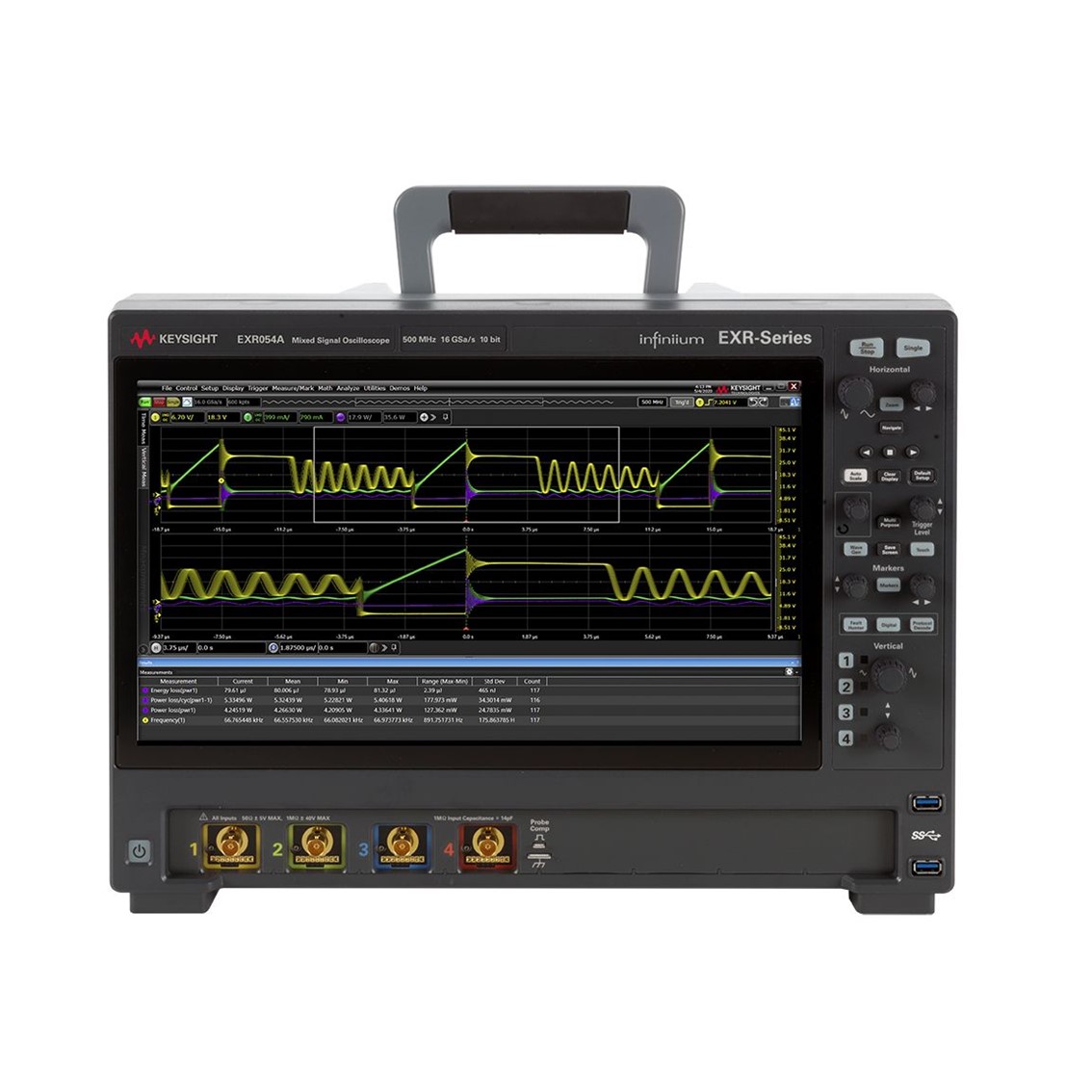 [ KEYSIGHT ] EXR054A  4채널, 500MHz Infiniium EXR 시리즈 오실로스코프 