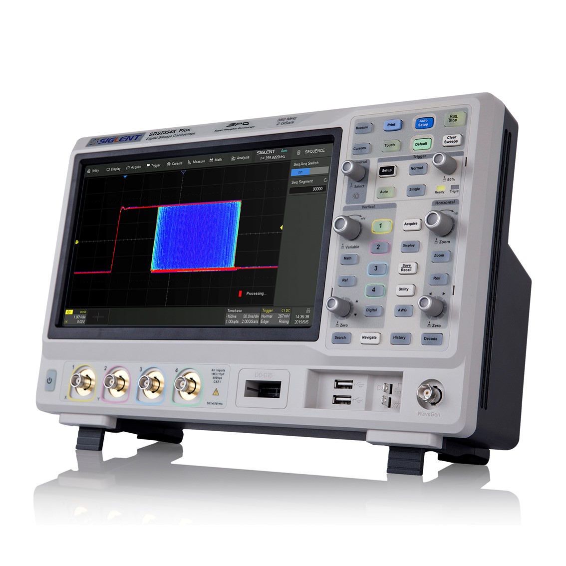 [ SIGLENT ] SDS2102X Plus 시글런트 오실로스코프 2채널/100MHz2GSa/s/200Mpts