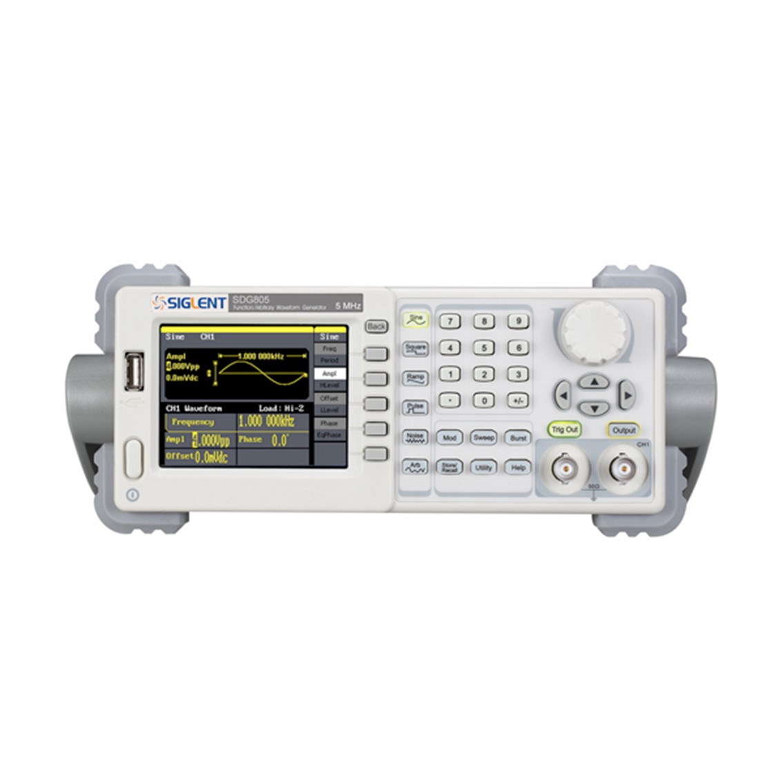 [ SIGLENT ] SDG810  임의파형발생기 1채널/10MHz1/25MSa/s6Kpts