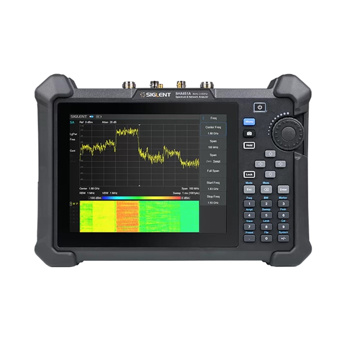 [ SIGLENT ] SHA851A 시글런트 휴대용 스펙트럼 분석기 9kHz~3.6GHz