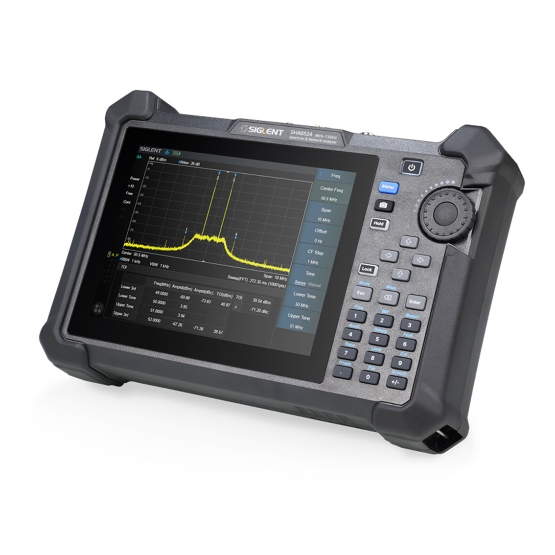 [ SIGLENT ] SHA851A 시글런트 휴대용 스펙트럼 분석기 9kHz~3.6GHz