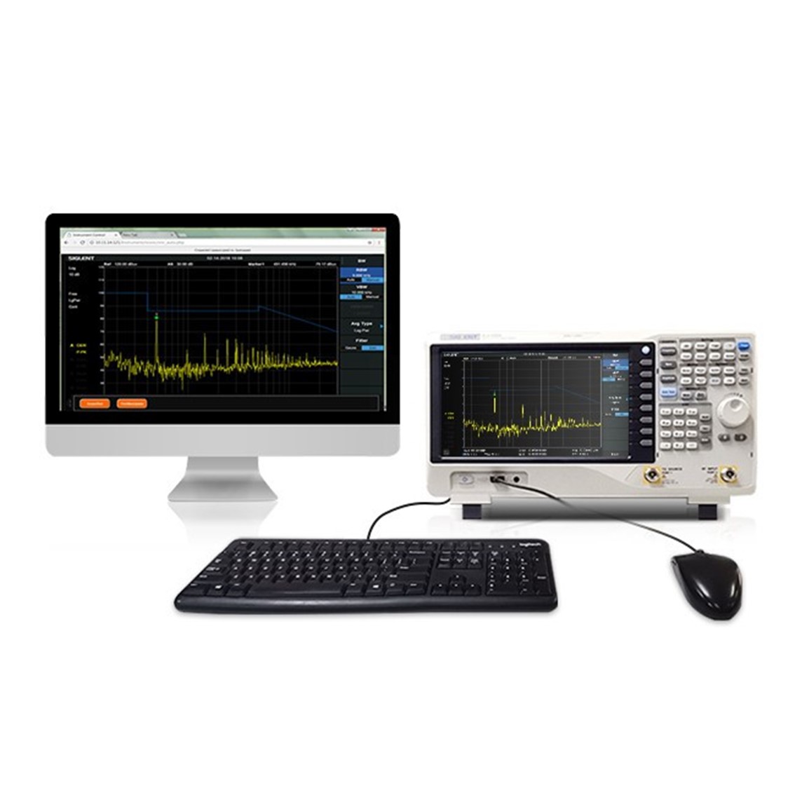 [ SIGLENT ] SSA3015X Plus  스펙트럼 분석기 9KHz-1.5GHz / -98dBc/Hz