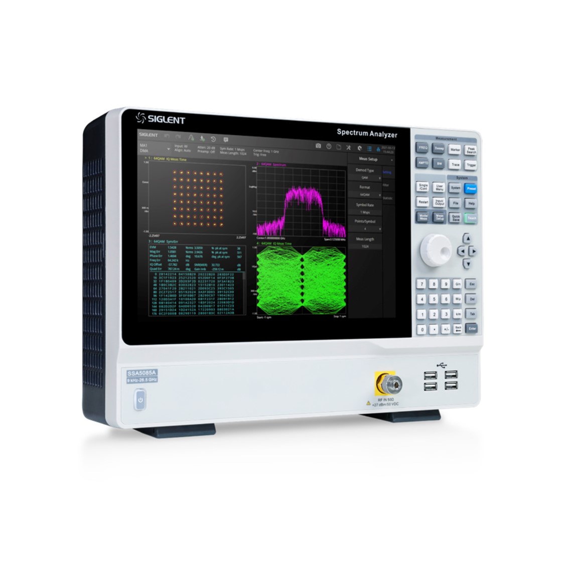 [ SIGLENT ] SNA5002A  벡터 네트워크 분석기 9kHz~4.5GHz /1 Hz / IFBW10Hz~3MHz