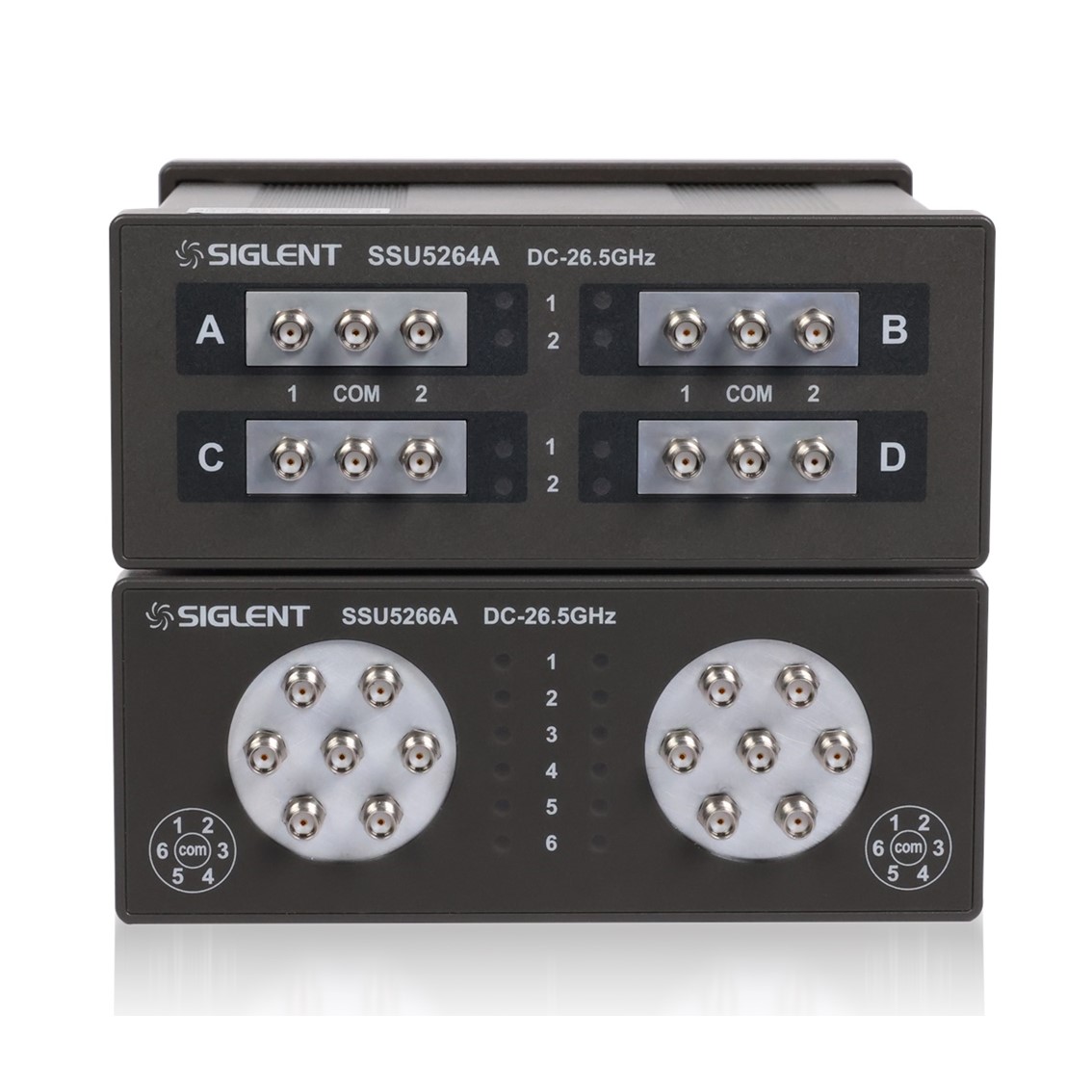 SIGLENT SSU5264A  RF기계식 스위치 DC-26.5GHz, 4 SPDT, SMA female