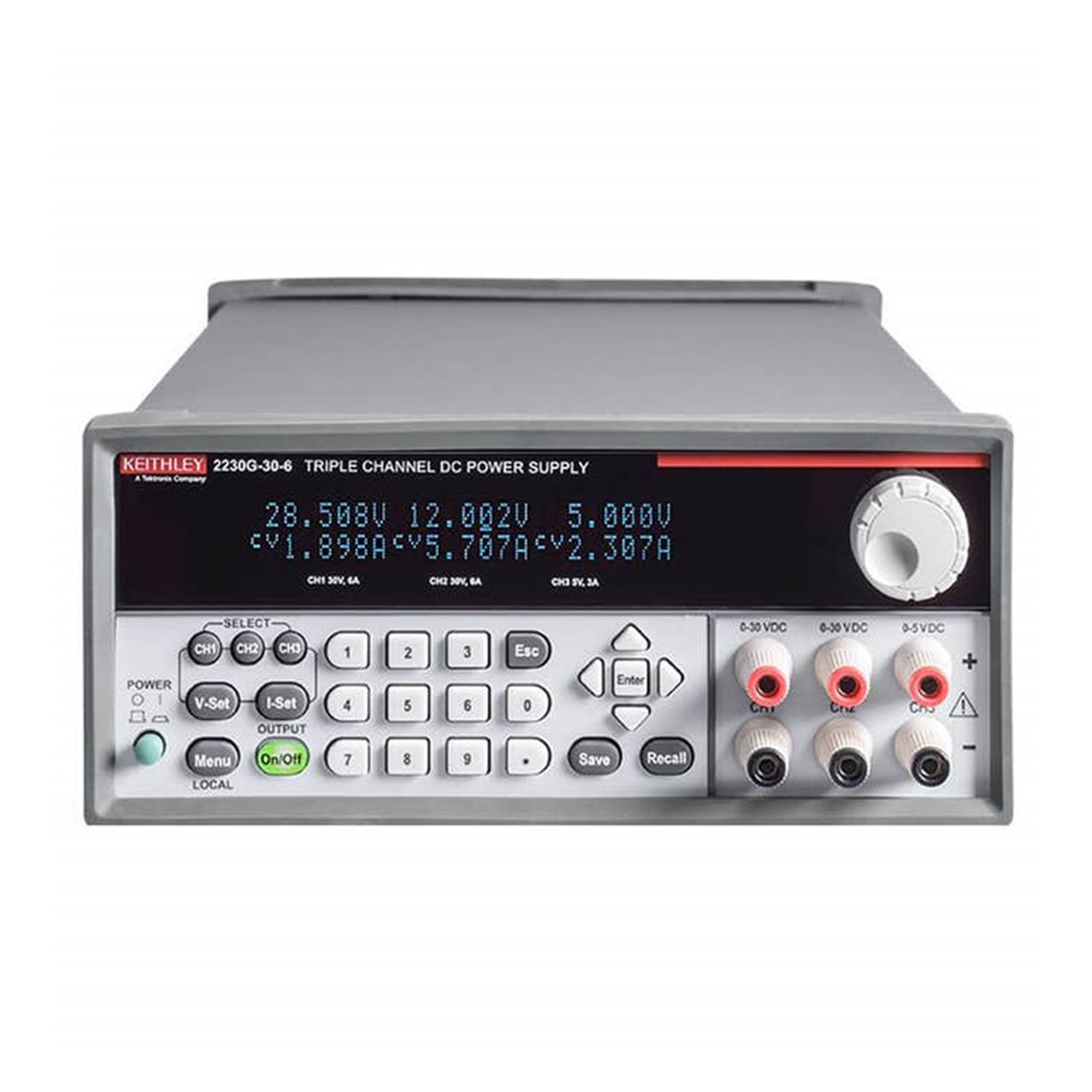 [ TEKTRONIX KETHLEY ] 2230-30-6  3채널 프로그래머블 DC파워서플라이 3CH/30V/6A/375W