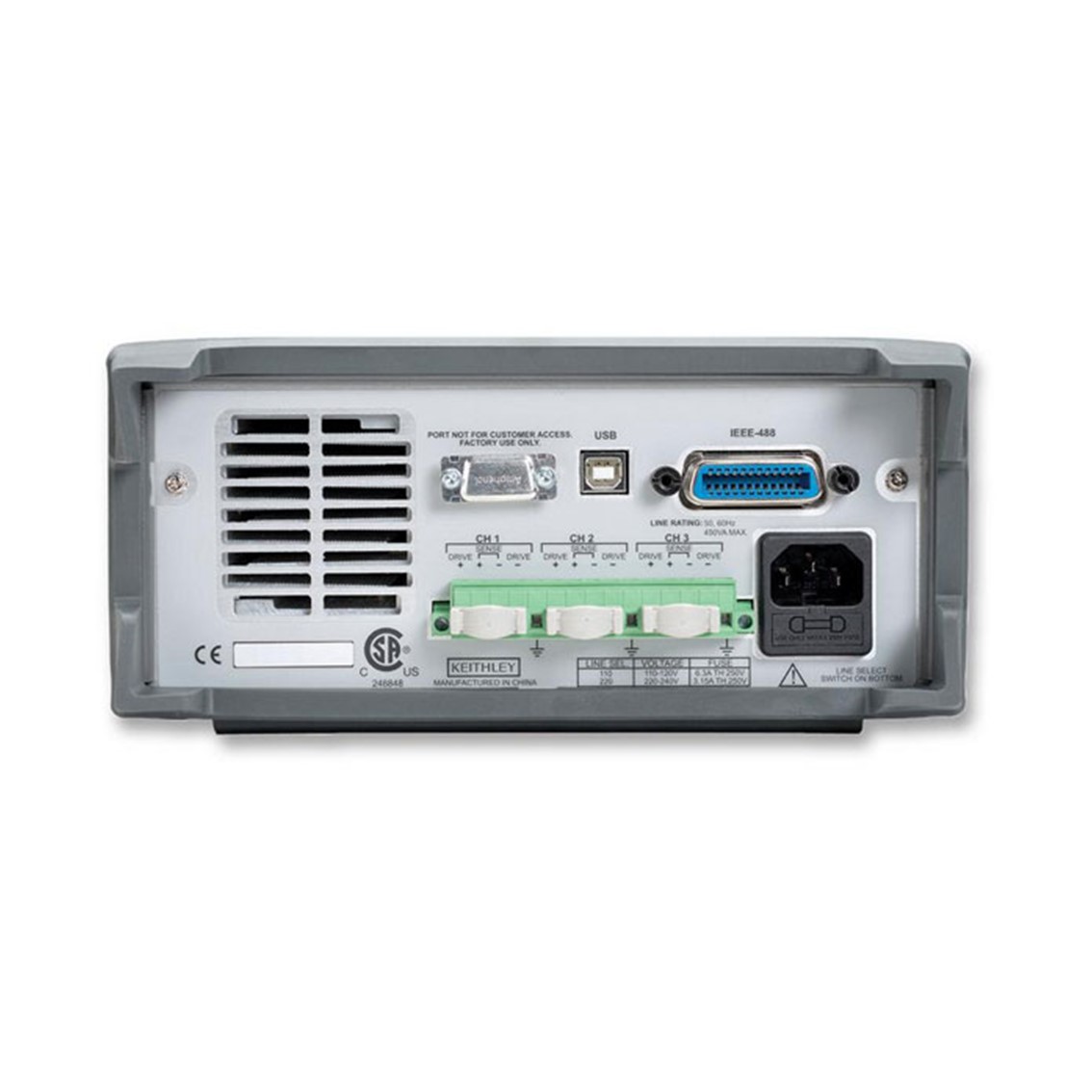 [ TEKTRONIX KETHLEY ] 2281S-20-6  고정밀 DC파워서플라이,배터리시뮬레이터 20V/6A/120W