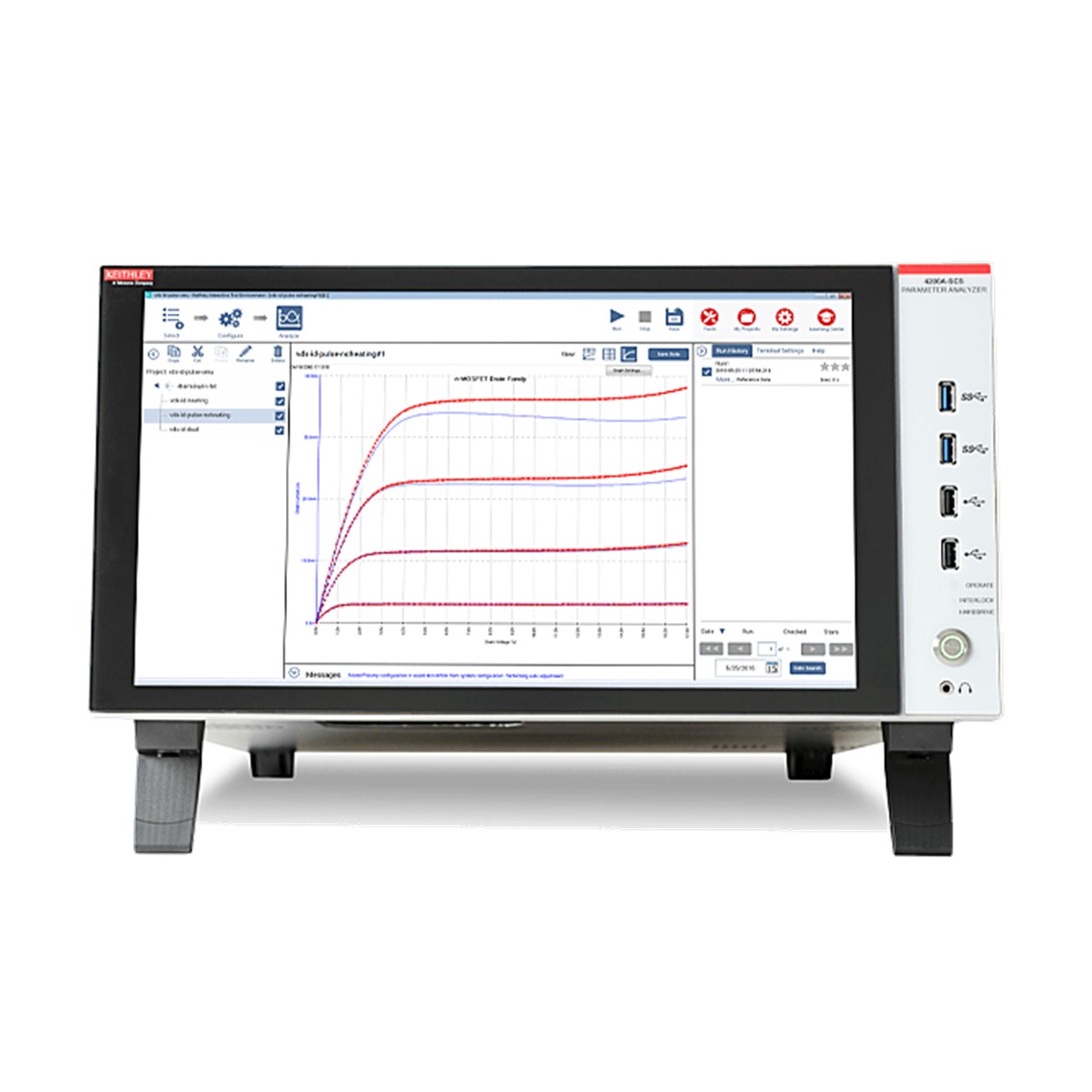 [ TEKTRONIX KETHLEY ] 4200A-SCS-PKA 매개변수 분석기,소스미터, 펄스측정장치 4201-SMU(2),4200-PA(1),8101-PIV(1)