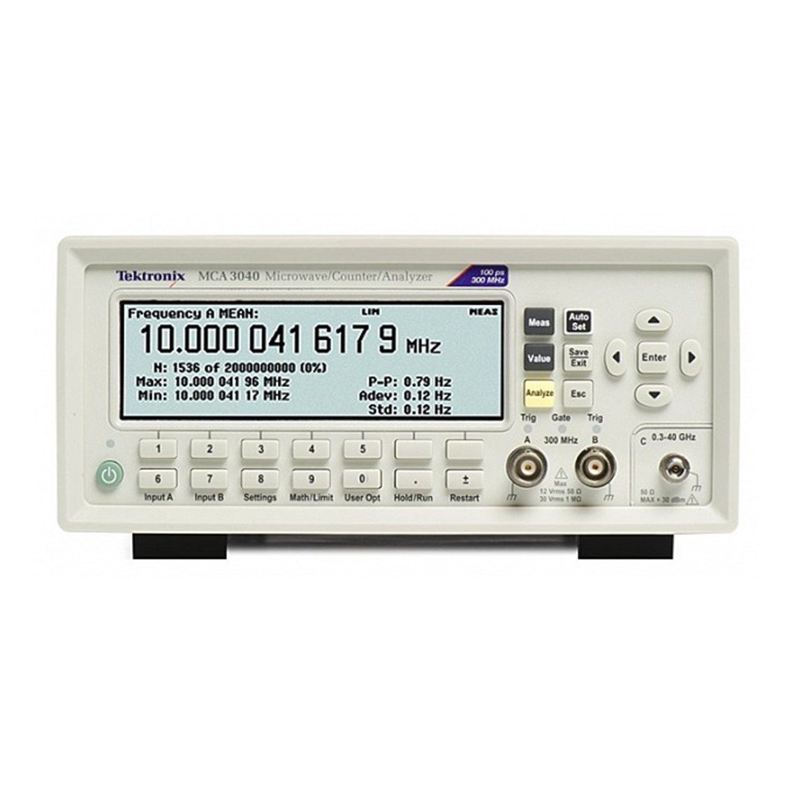 [ TEKTRONIX ] MCA3027  마이크로파/카운터 분석기 및 전력계, 300MHz/27GHz