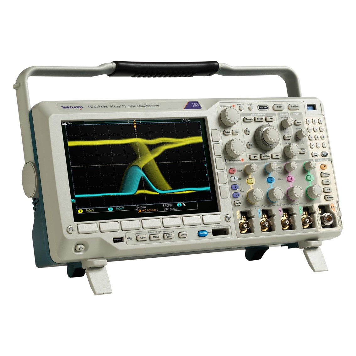 [ TEKTRONIX KETHLEY ] MDO3024  4채널 디지탈오실로스코프 4CH/200MHz/2.5GS/10M/디지탈16채널