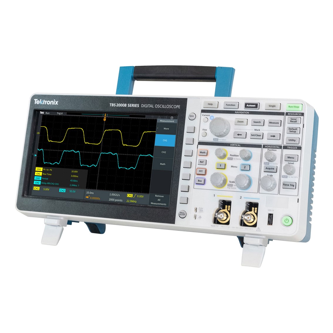 [ TEKTRONIX ] TBS2072B  2채널 디지털 오실로스코프 70MHz/2GS/s/5Mpts