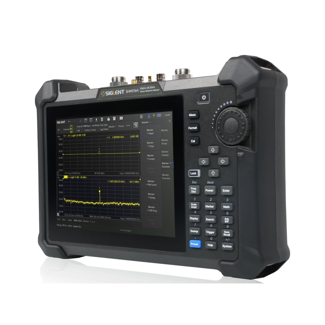 [ SIGLENT ] SHN914A  휴대용 벡터 네트워크 분석기 30kHz-14GHz/100dB/2포트