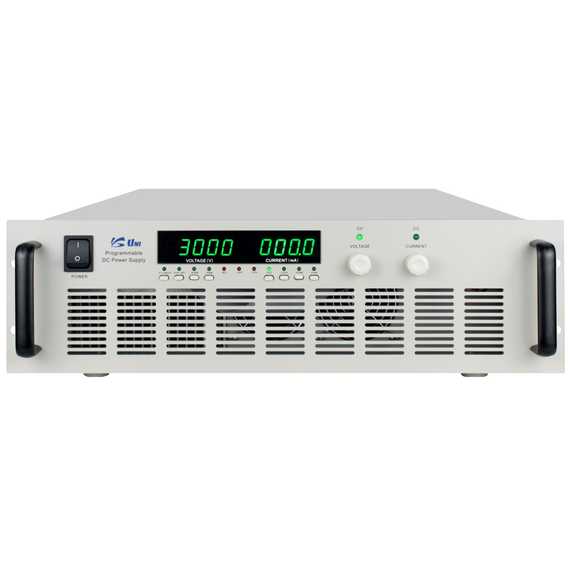 [ UNI ] UPH500-10K  프로그래머블 DC파워서플라이 300V~10kV/0~50mA/500W 단상/220V/(2U) DC전원공급기