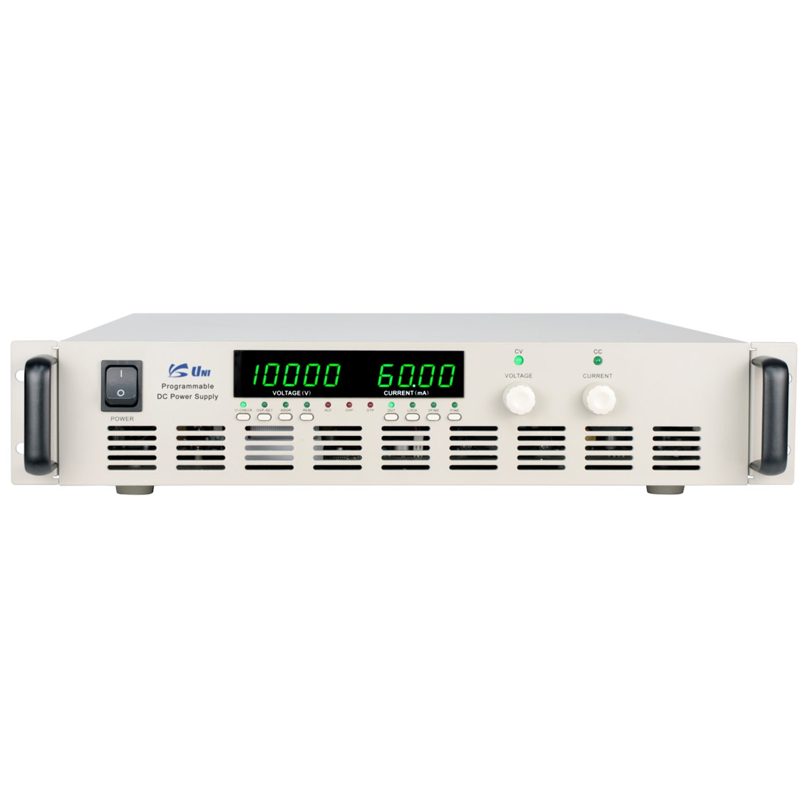 [ UNI ] UPH500-15K  프로그래머블 DC파워서플라이 450V~15kV/0~34mA/500W 단상/220V/(2U) DC전원공급기