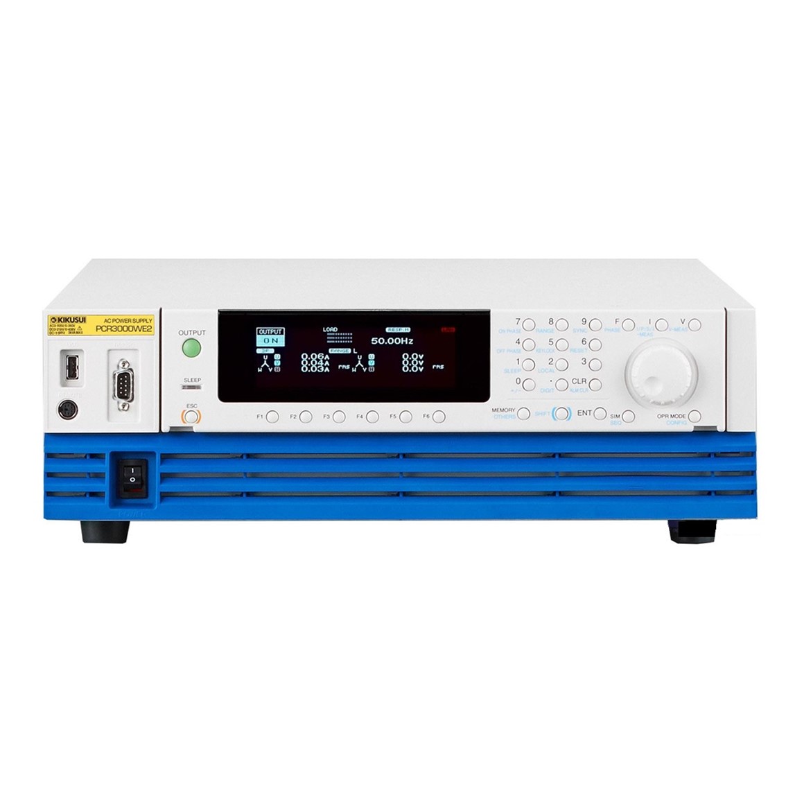 [ KIKUSUI ] PCR3000WEA2 (500Hz LMT)  프로그래머블 AC/DC파워서플라이 3kVA 500Hz/3상 AC/DC전원공급기