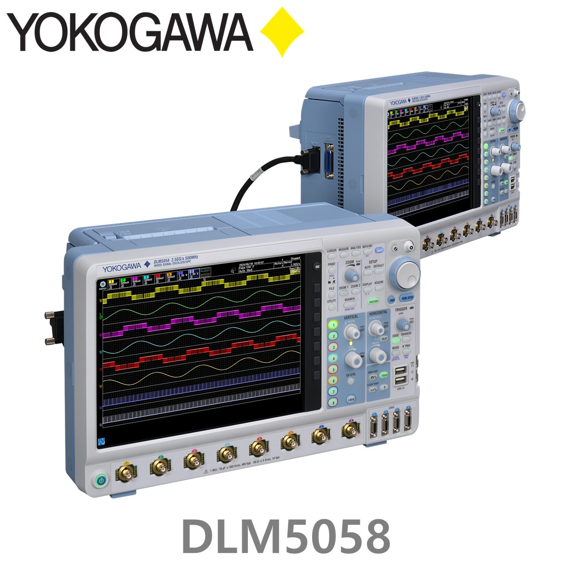 [ YOKOGAWA ] DLM5058HD  500MHz / 8Ch / 12Bit / 1GMemory 요꼬가와 혼합신호 디지털오실로스코프