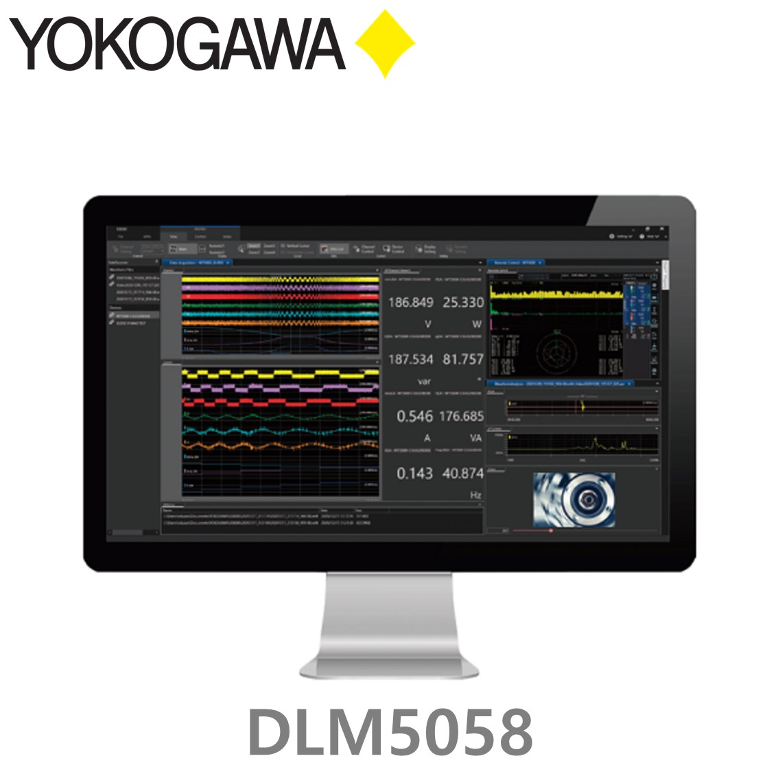 [ YOKOGAWA ] DLM5058HD  500MHz / 8Ch / 12Bit / 1GMemory 요꼬가와 혼합신호 디지털오실로스코프