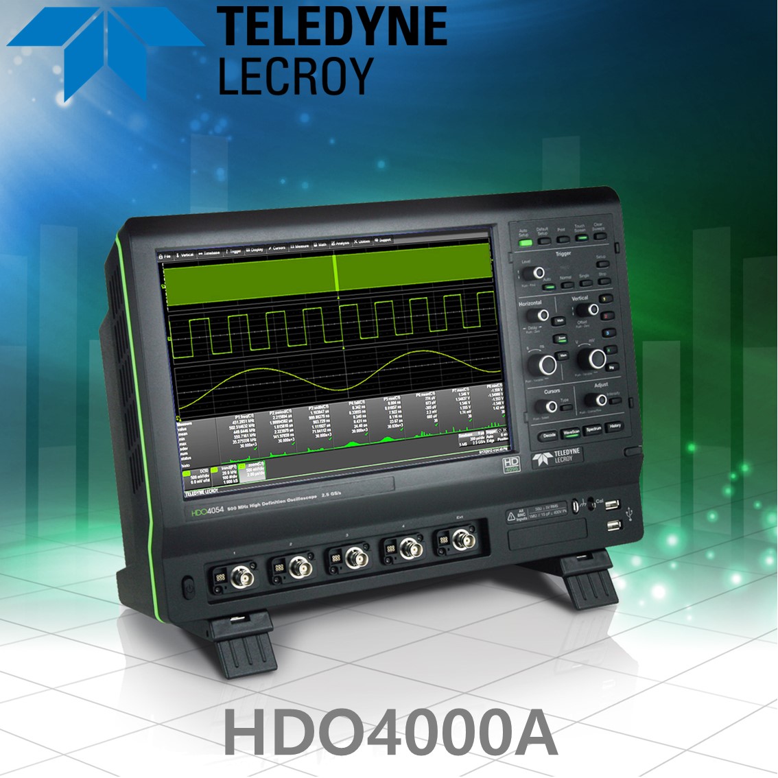 [ LECROY ] HDO4104A-MS 고화질 오실로스코프 4CH / 1GHz / 10GS / 12.5Mpts / 12Bit