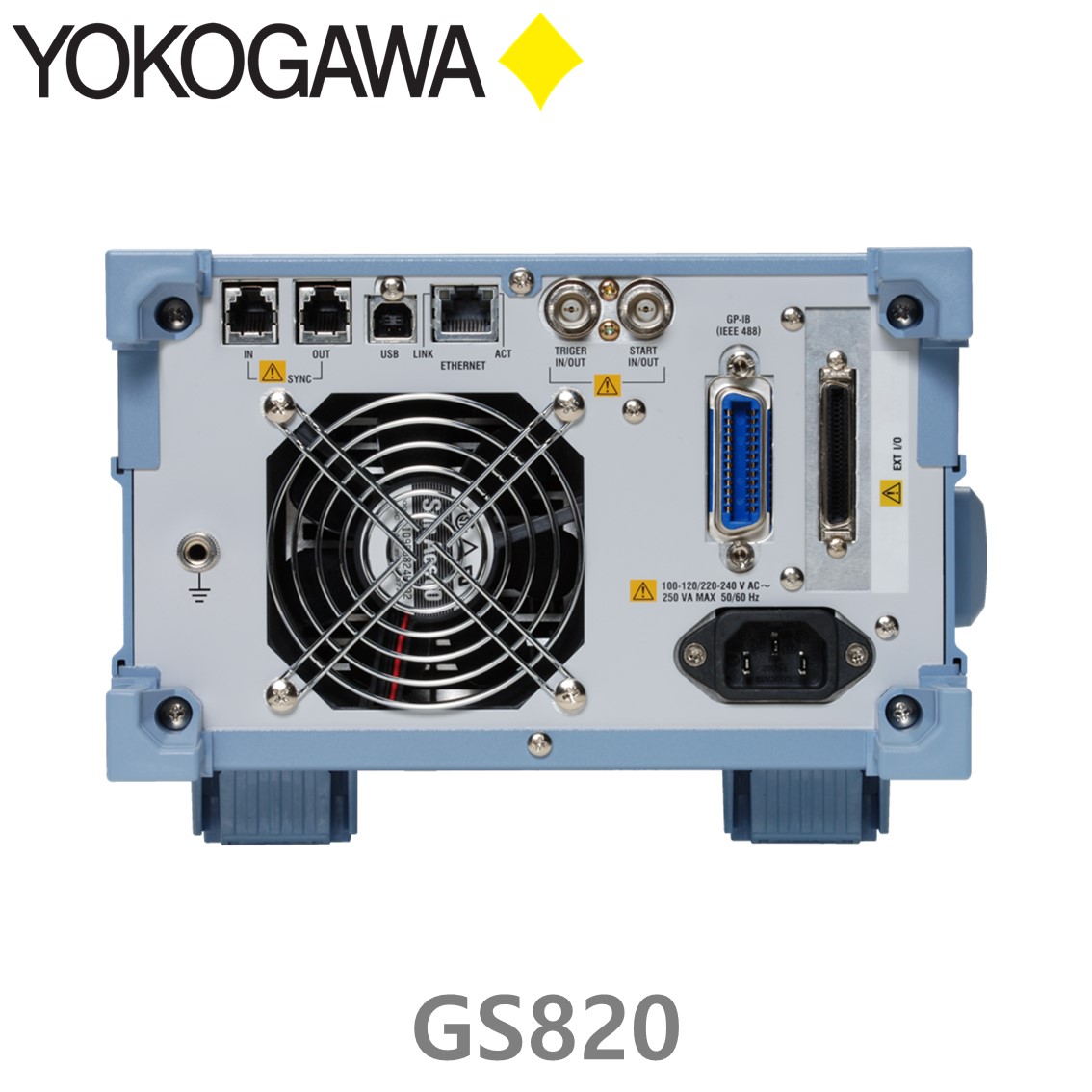 [ YOKOGAWA ] GS820 765602 요꼬가와 다채널 소스측정장치 DC소스, 신호발생기