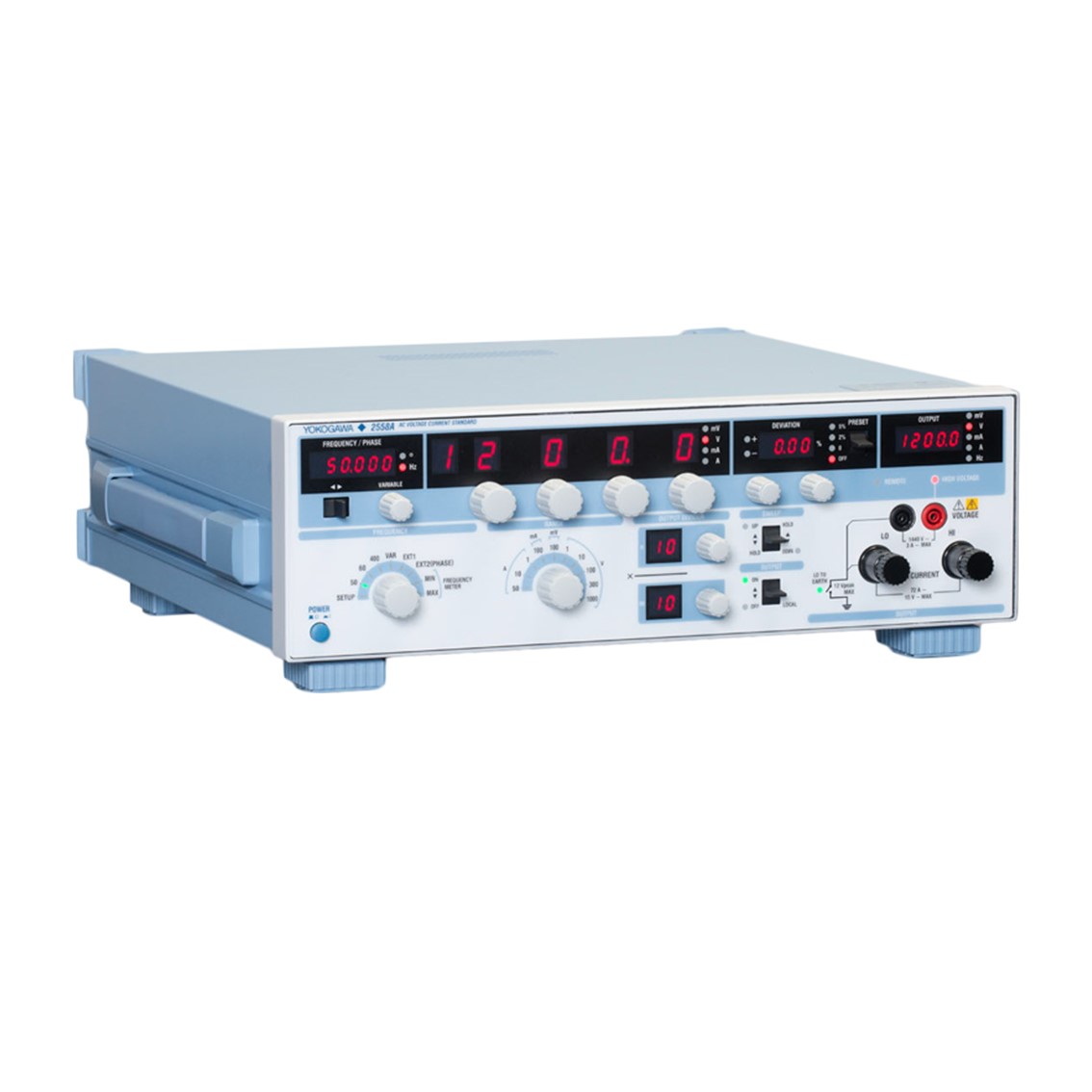 YOKOGAWA 2558A  AC교정기 전압 전류 표준, 고정확도, 고안정성, 넓은출력, 넓은주파수