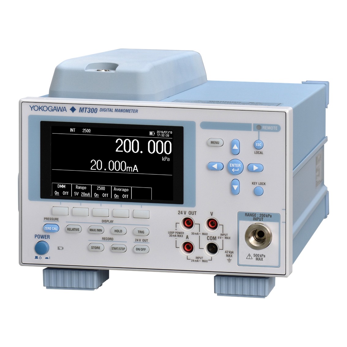 YOKOGAWA  MT300-G01 디지탈압력계 10kPa 게이지 압력계 모델