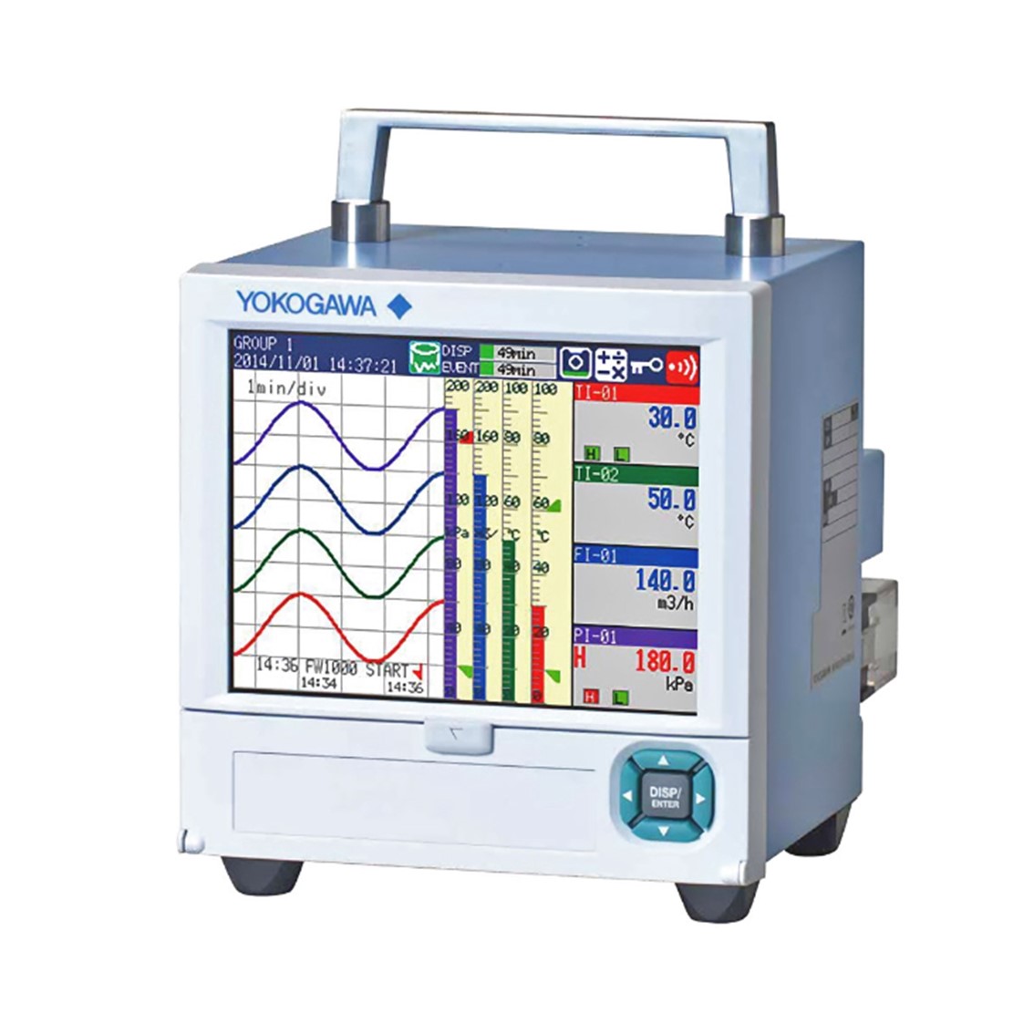 [ YOKOGAWA ] FW1006-07  보급형 6채널 디지털 레코더,다채널 범용 데이터로거 FW1000시리즈