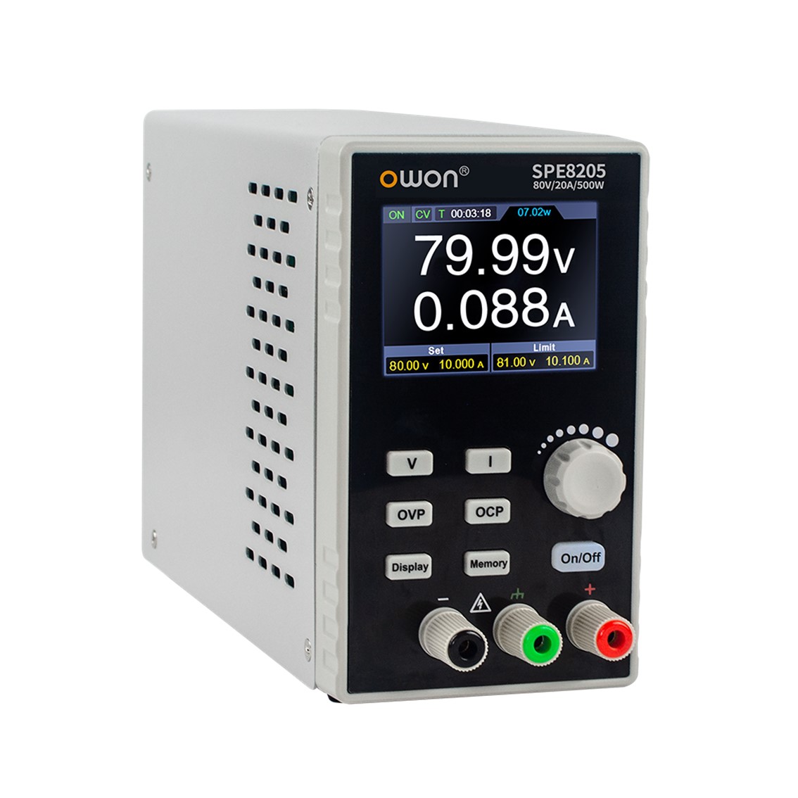 OWON SPE8105 DC파워서플라이 80V,10A,500W 10mV,1mA DC파워서플라이