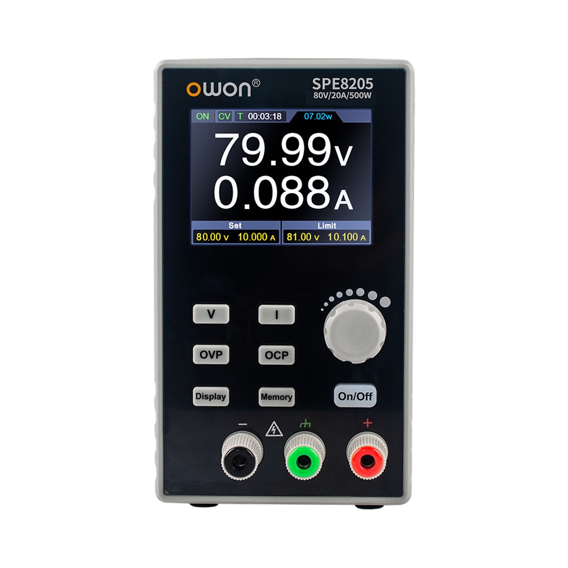 OWON SPE8105 DC파워서플라이 80V,10A,500W 10mV,1mA DC파워서플라이
