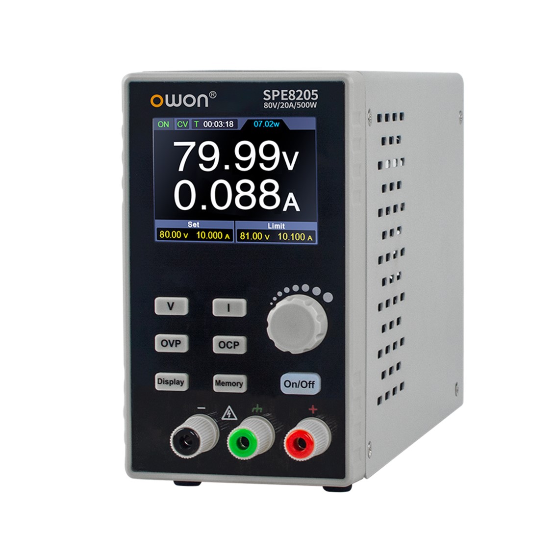 OWON SPE8105 DC파워서플라이 80V,10A,500W 10mV,1mA DC파워서플라이