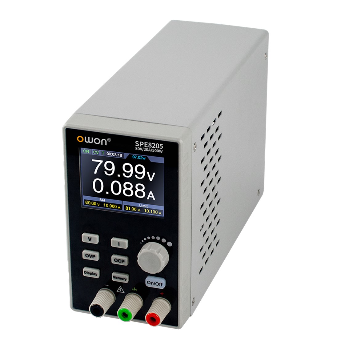 OWON SPE8105 DC파워서플라이 80V,10A,500W 10mV,1mA DC파워서플라이