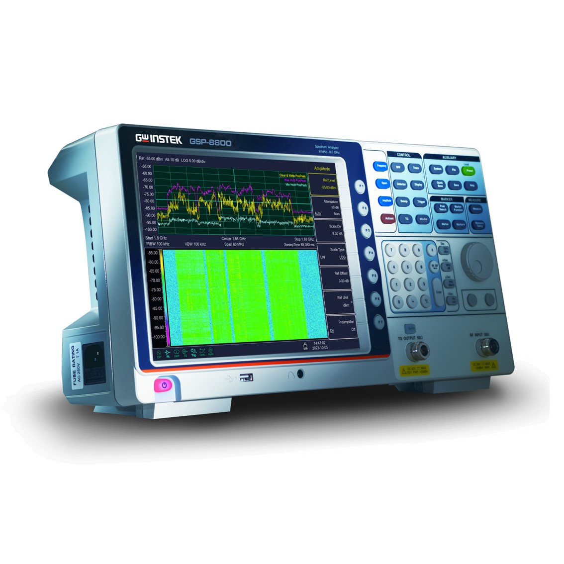 [ GWINSTEK ] GSP-8800  스펙트럼아날라이저 9KHz~8GHz/해상도1Hz/-160dBm