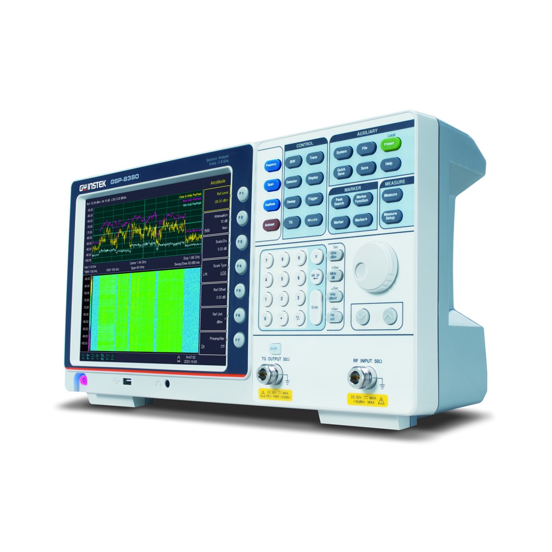 [ GWINSTEK ] GSP-8800 TG  스펙트럼아날라이저 9KHz~8GHz/해상도1Hz/-160dBm