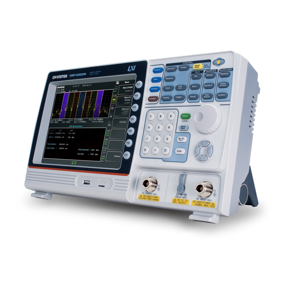 GWINSTEK GSP-9300B  스펙트럼 아날라이저 9kHz~3GHz,1Hz