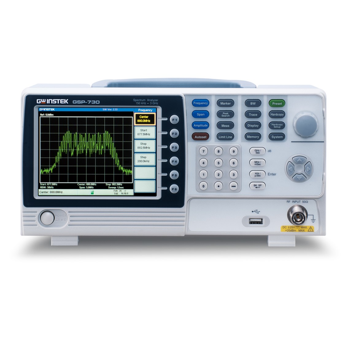 [ GWINSTEK ] GSP-730  9KHZ~3GHZ 스펙트럼아날라이저,스펙트럼분석기