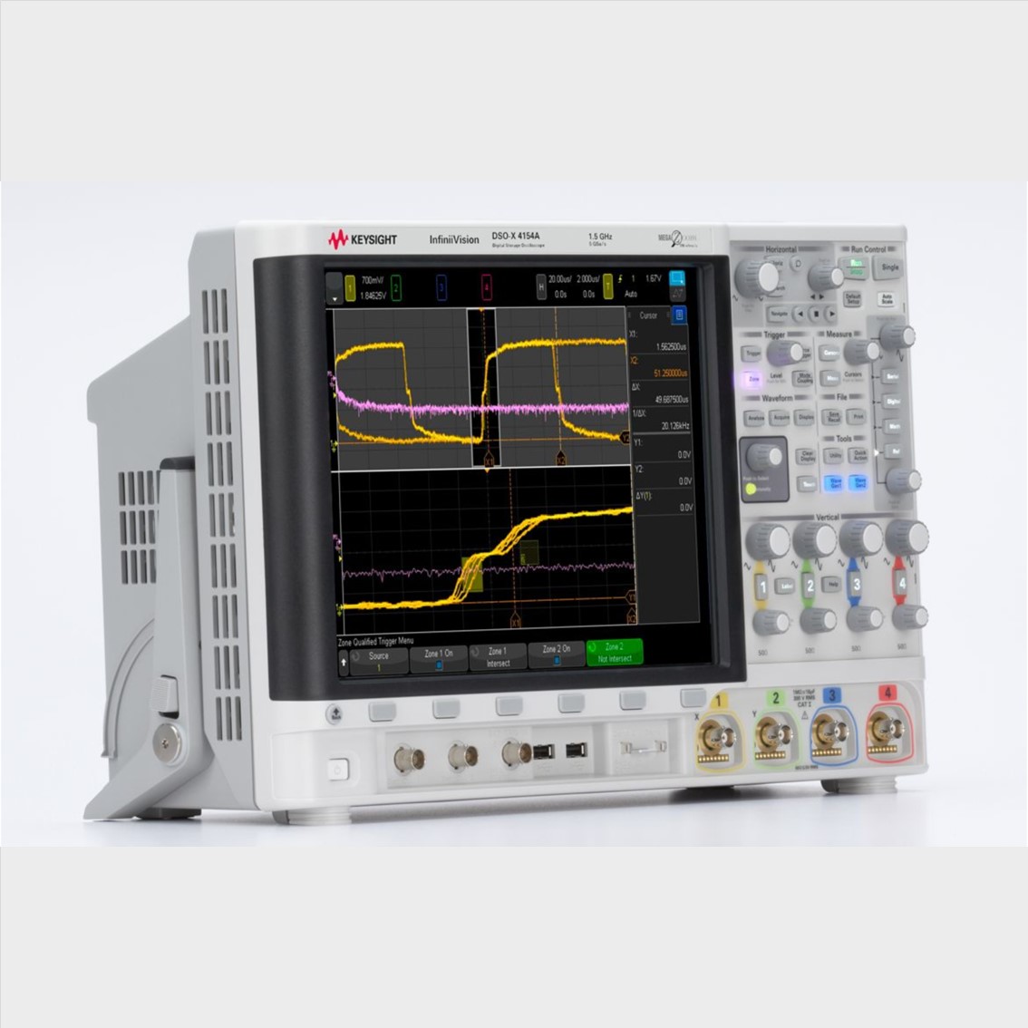 KEYSIGHT DSOX4054G  4채널,500MHz 디지탈오실로스코프,파형발생기