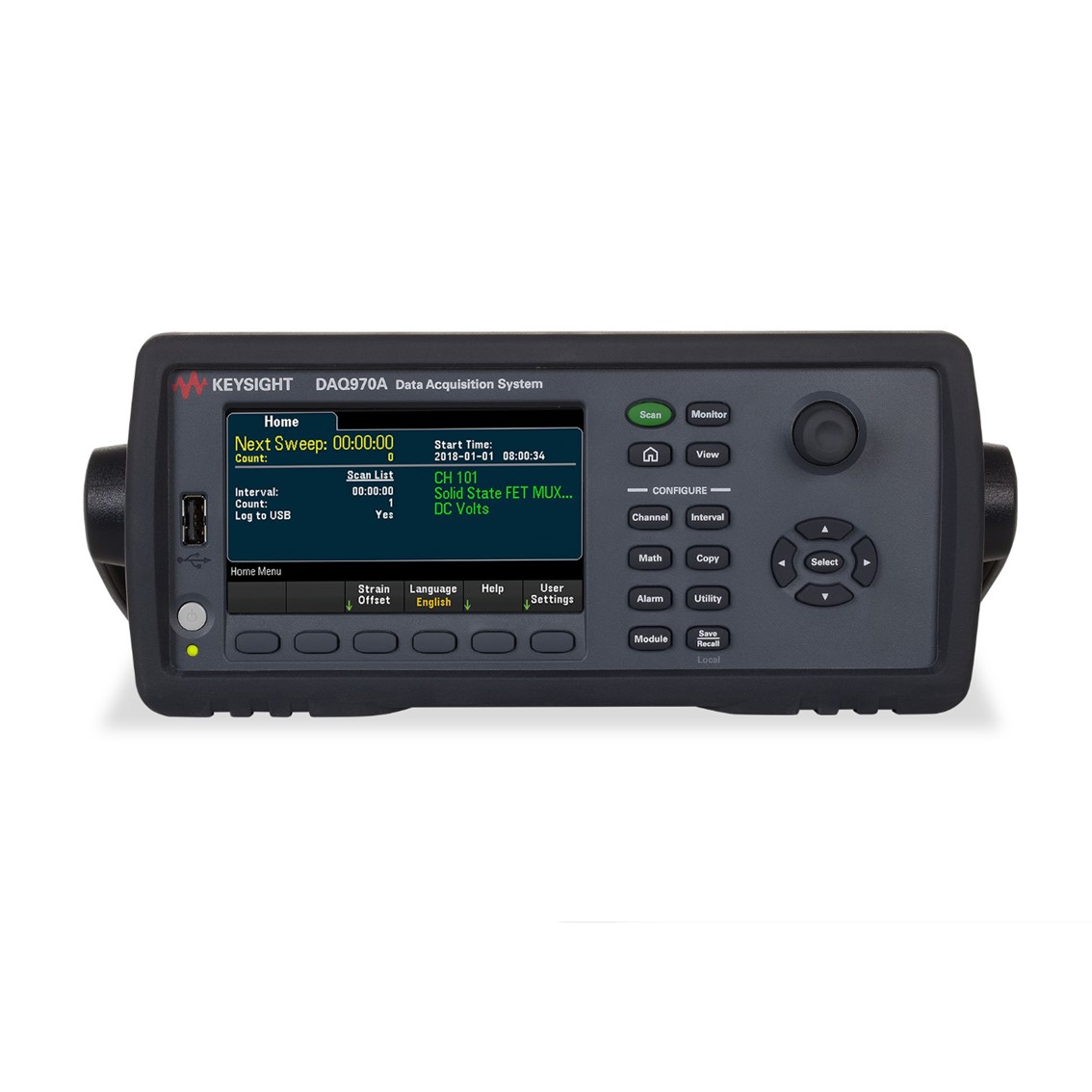 [ KEYSIGHT ] DAQ970A  데이터 수집 시스템 6½디지트/0.003%/USB/LAN