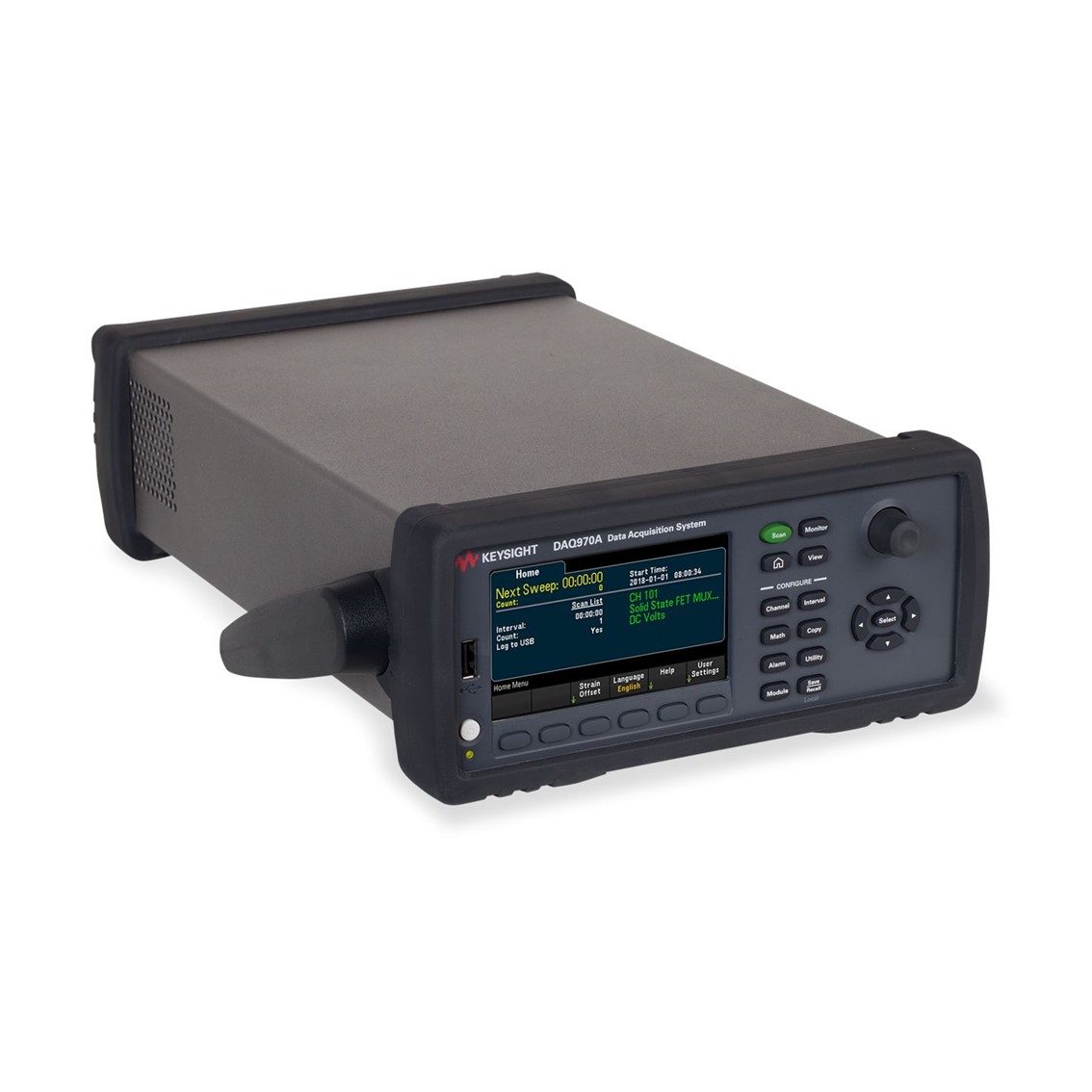 KEYSIGHT DAQ973A  데이터 수집 시스템 6½디지트,0.003%,USB,LAN,GPIB