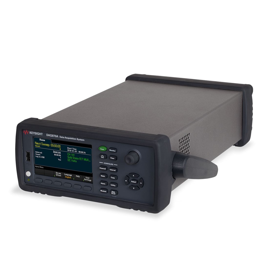 KEYSIGHT DAQ973A  데이터 수집 시스템 6½디지트,0.003%,USB,LAN,GPIB