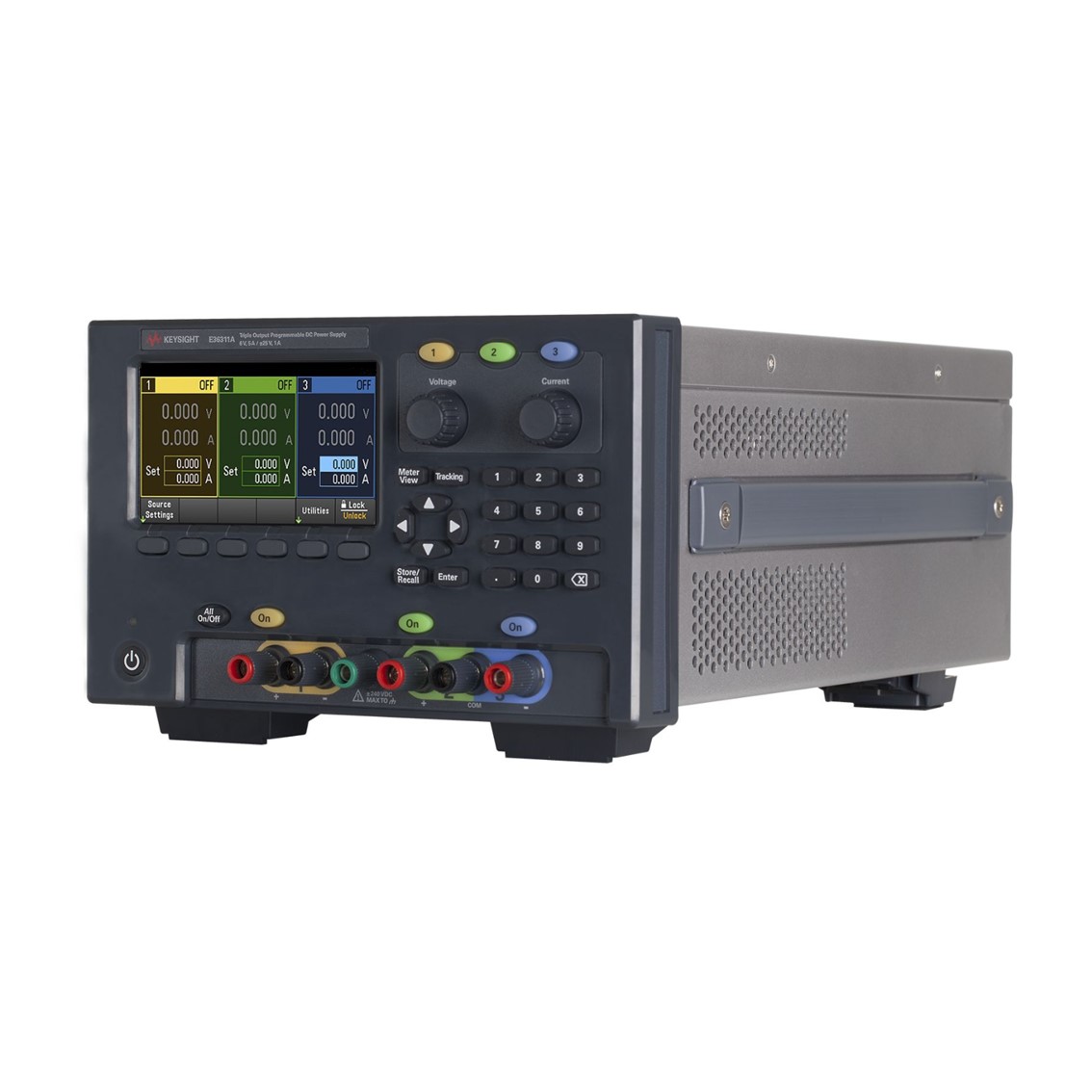 KEYSIGHT E36311A  삼중 출력 DC파워서플라이 1채널:6V,5A or 2채널:±25V,1A DC전원공급기